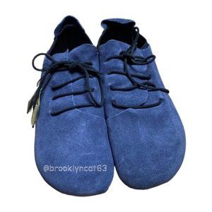 OTZ SUPERSLICK Suede Shoes CORK LITE SNEAKERS UNISEX BLUE 13 new